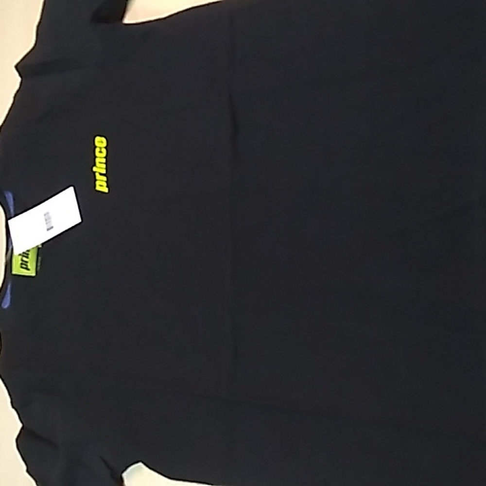 Saks 5th Ave Prince t-shirt in White & Blue size 8-10 S Boys 100% Cotton - Picture 3 of 8